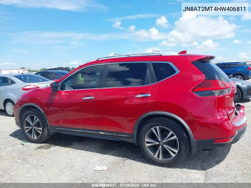 JN8AT2MT4HW406811 2017 Nissan Rogue Sl