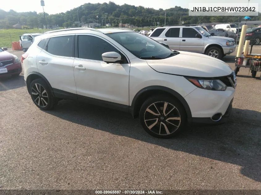 2017 Nissan Rogue Sport Sl VIN: JN1BJ1CP8HW023042 Lot: 39965597