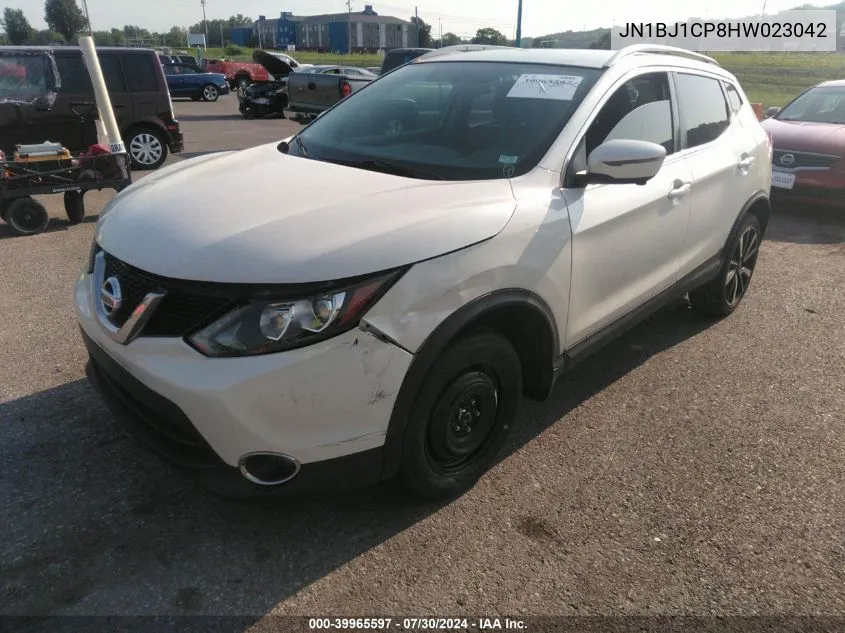 2017 Nissan Rogue Sport Sl VIN: JN1BJ1CP8HW023042 Lot: 39965597