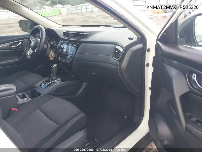 KNMAT2MVXHP585220 2017 Nissan Rogue Sv