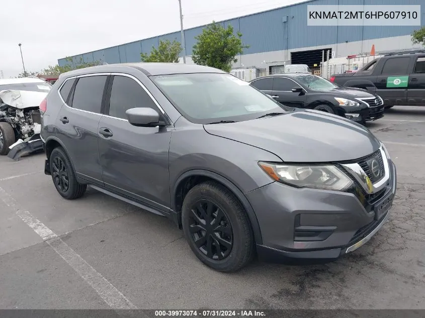 2017 Nissan Rogue S VIN: KNMAT2MT6HP607910 Lot: 39973074