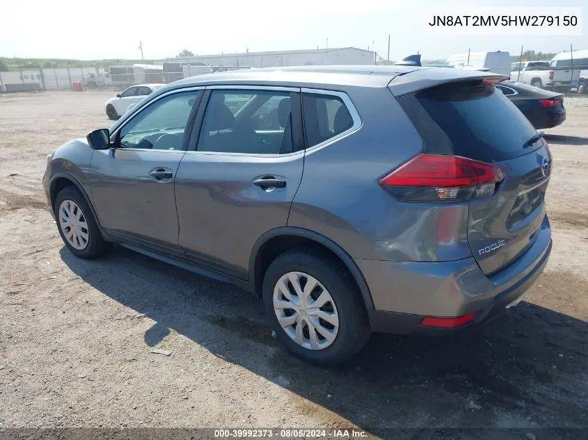 JN8AT2MV5HW279150 2017 Nissan Rogue S