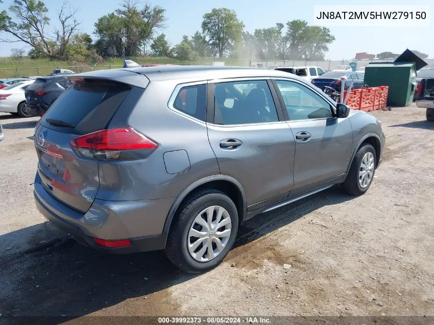 JN8AT2MV5HW279150 2017 Nissan Rogue S