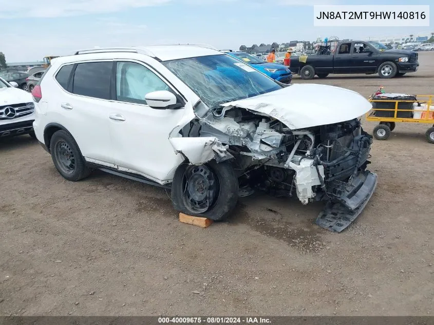 JN8AT2MT9HW140816 2017 Nissan Rogue S