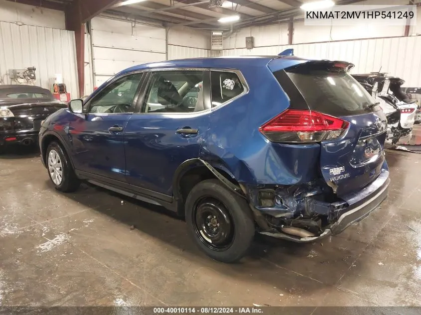 KNMAT2MV1HP541249 2017 Nissan Rogue S