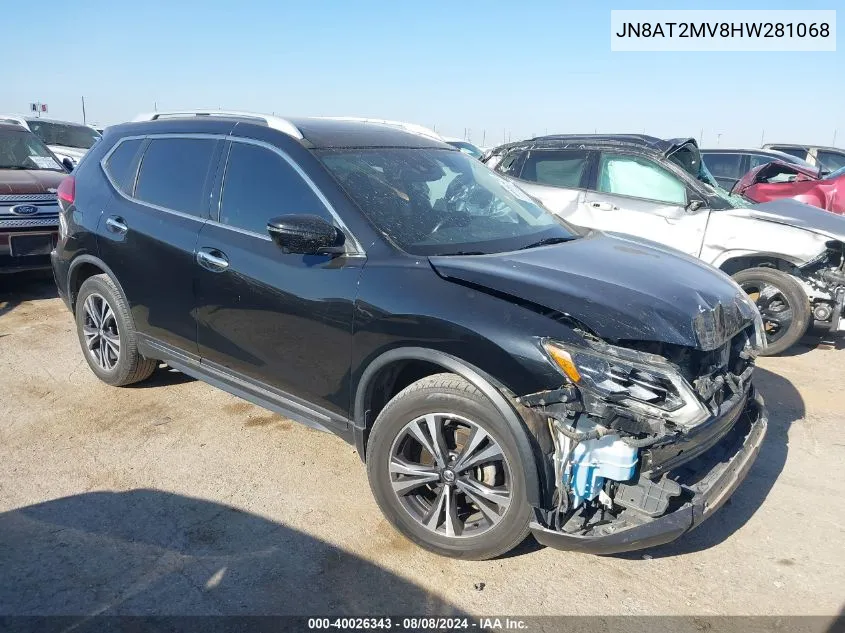 JN8AT2MV8HW281068 2017 Nissan Rogue Sl