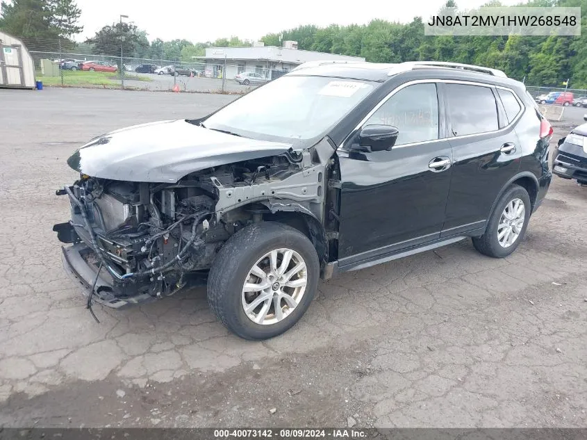 JN8AT2MV1HW268548 2017 Nissan Rogue Sv