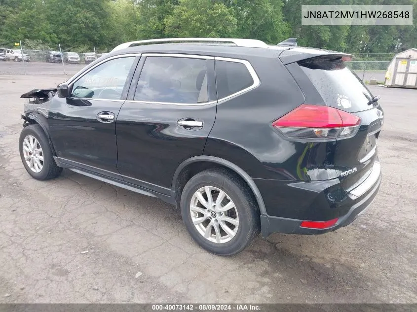 JN8AT2MV1HW268548 2017 Nissan Rogue Sv