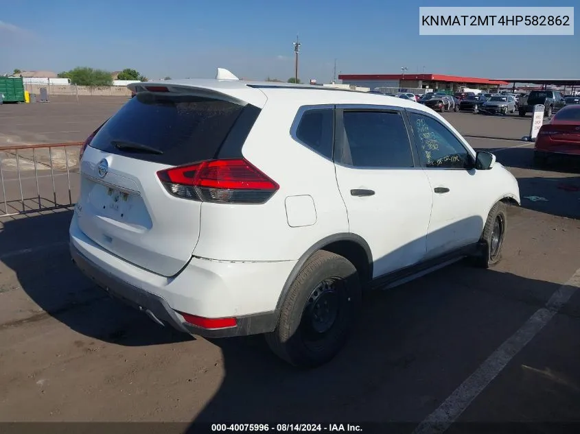 KNMAT2MT4HP582862 2017 Nissan Rogue S