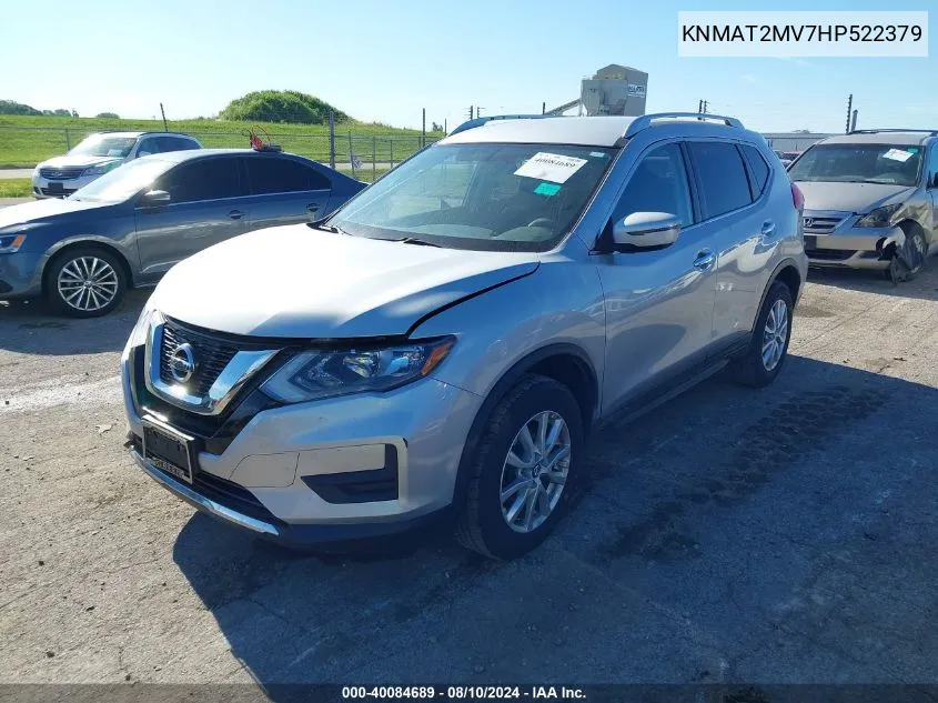 KNMAT2MV7HP522379 2017 Nissan Rogue Sv