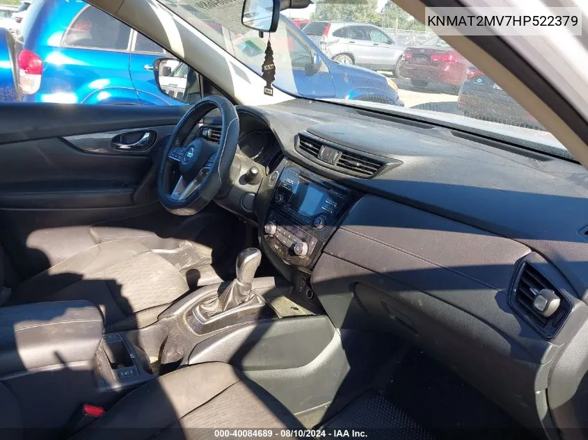 KNMAT2MV7HP522379 2017 Nissan Rogue Sv