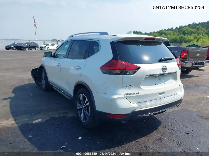 5N1AT2MT3HC850254 2017 Nissan Rogue Sl