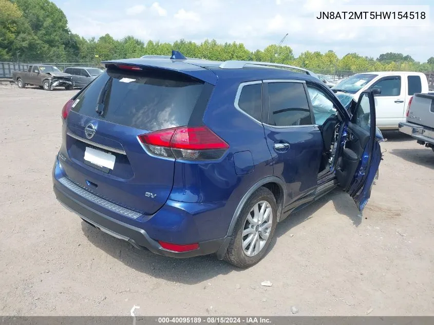 JN8AT2MT5HW154518 2017 Nissan Rogue Sv