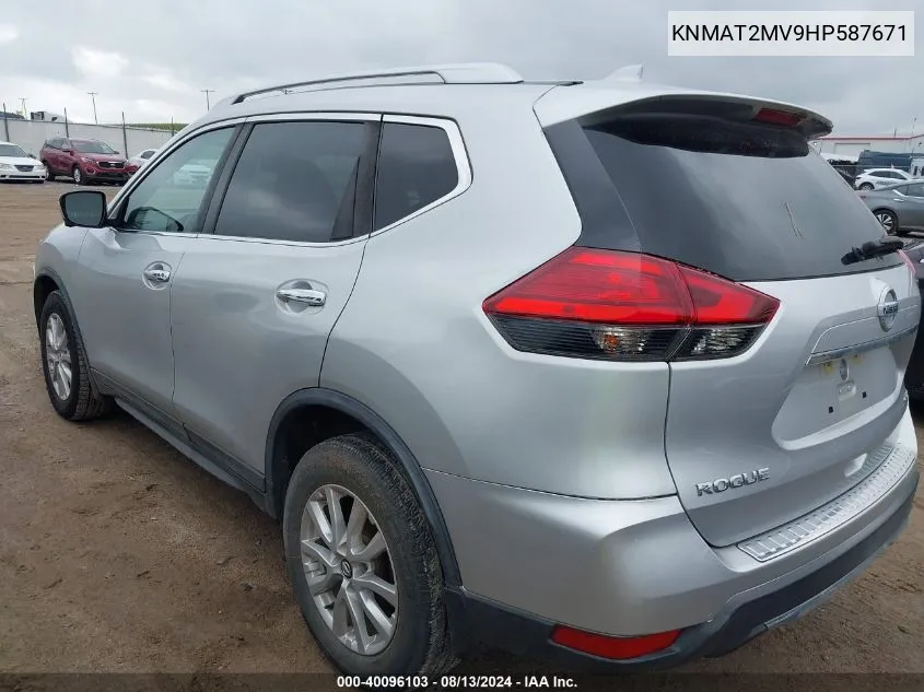 KNMAT2MV9HP587671 2017 Nissan Rogue Sv