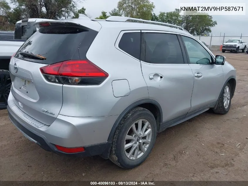 KNMAT2MV9HP587671 2017 Nissan Rogue Sv