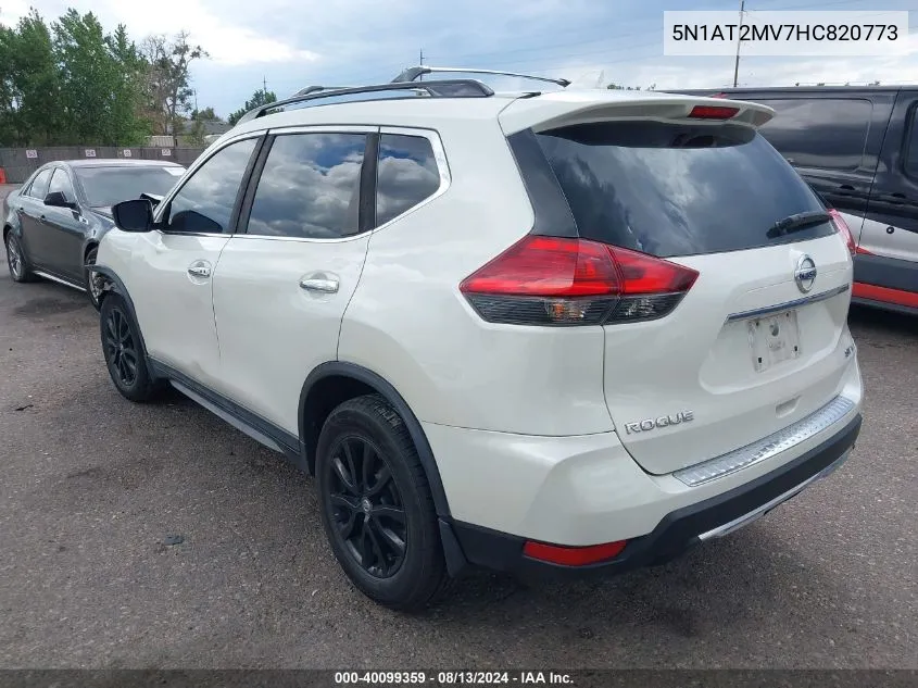 5N1AT2MV7HC820773 2017 Nissan Rogue Sv