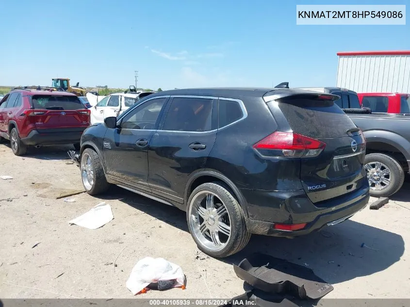 KNMAT2MT8HP549086 2017 Nissan Rogue S