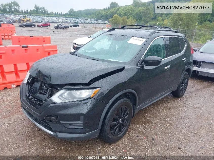 5N1AT2MV0HC827077 2017 Nissan Rogue Sv