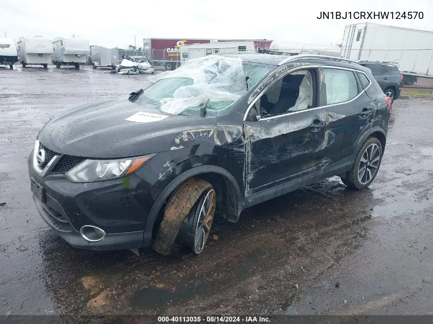 2017 Nissan Rogue Sport S/Sl/Sv VIN: JN1BJ1CRXHW124570 Lot: 40113035