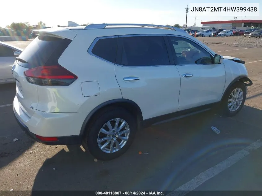 JN8AT2MT4HW399438 2017 Nissan Rogue Sv