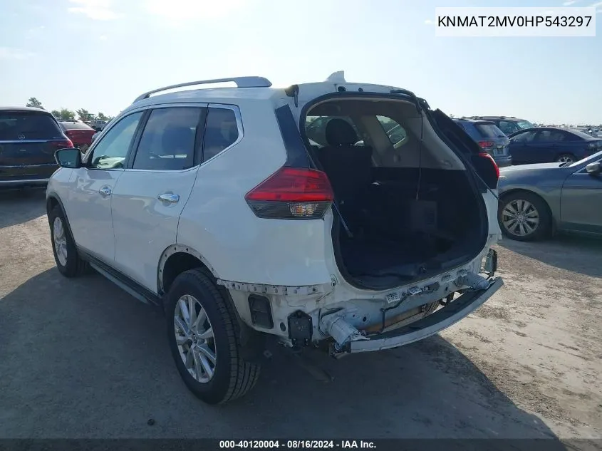 KNMAT2MV0HP543297 2017 Nissan Rogue Sv