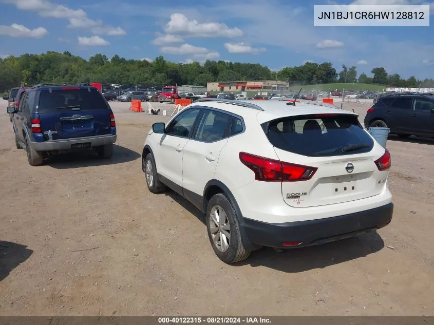 2017 Nissan Rogue Sport Sv VIN: JN1BJ1CR6HW128812 Lot: 40122315