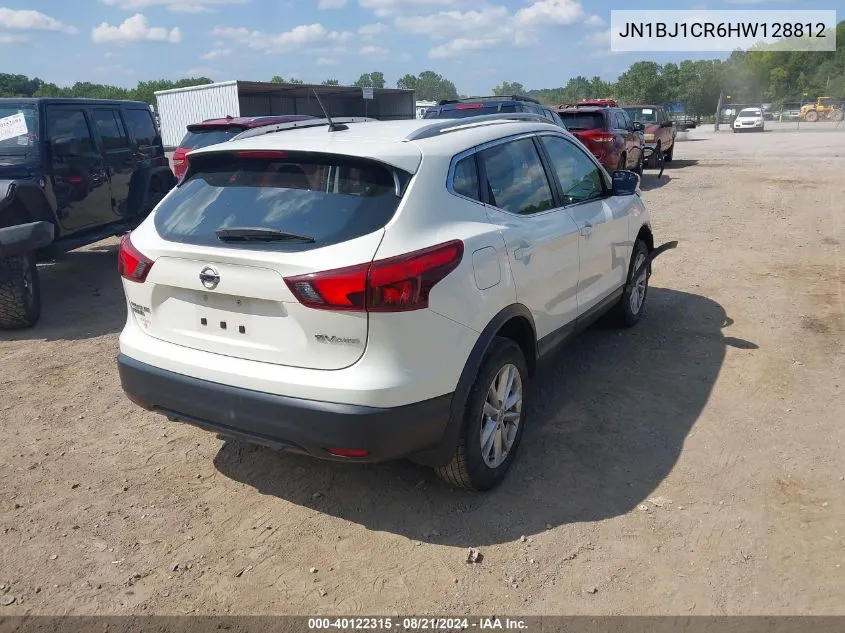 2017 Nissan Rogue Sport Sv VIN: JN1BJ1CR6HW128812 Lot: 40122315