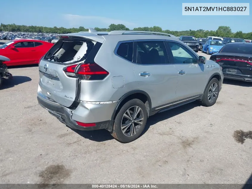 5N1AT2MV1HC883027 2017 Nissan Rogue Sl