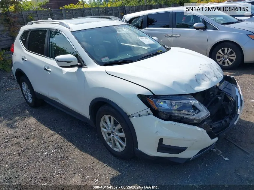 5N1AT2MV9HC846159 2017 Nissan Rogue Sv