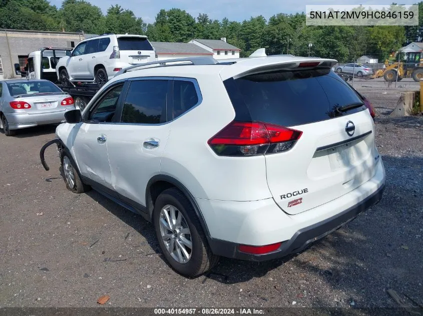 5N1AT2MV9HC846159 2017 Nissan Rogue Sv