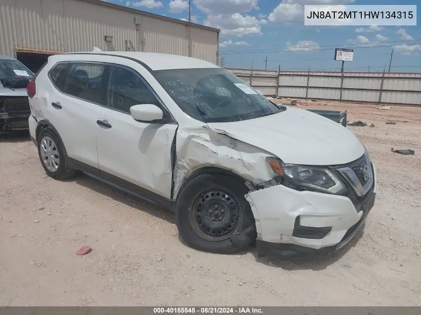 JN8AT2MT1HW134315 2017 Nissan Rogue S