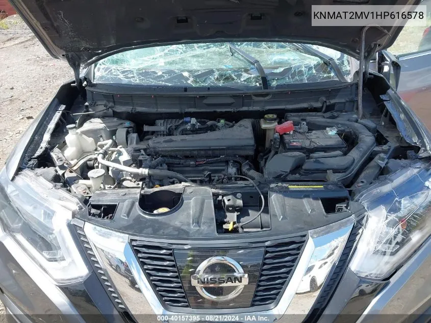 KNMAT2MV1HP616578 2017 Nissan Rogue Sv