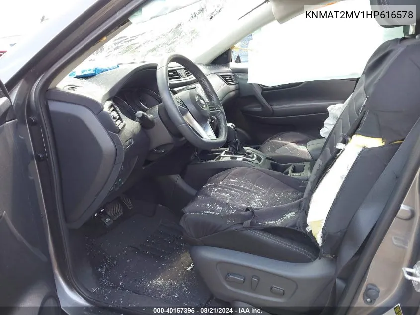 KNMAT2MV1HP616578 2017 Nissan Rogue Sv