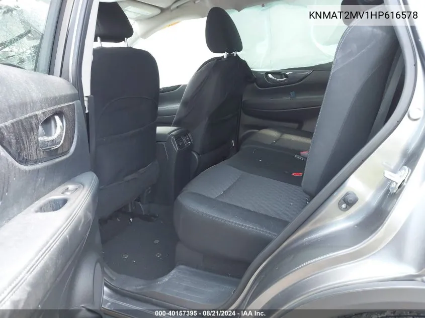 KNMAT2MV1HP616578 2017 Nissan Rogue Sv