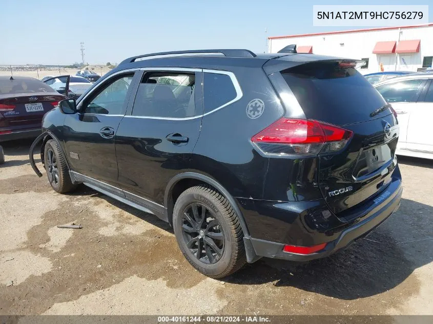 5N1AT2MT9HC756279 2017 Nissan Rogue S/Sl