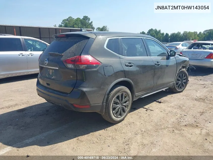 2017 Nissan Rogue S VIN: JN8AT2MT0HW143054 Lot: 40169718