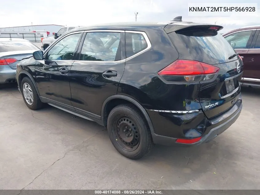 KNMAT2MT5HP566928 2017 Nissan Rogue S