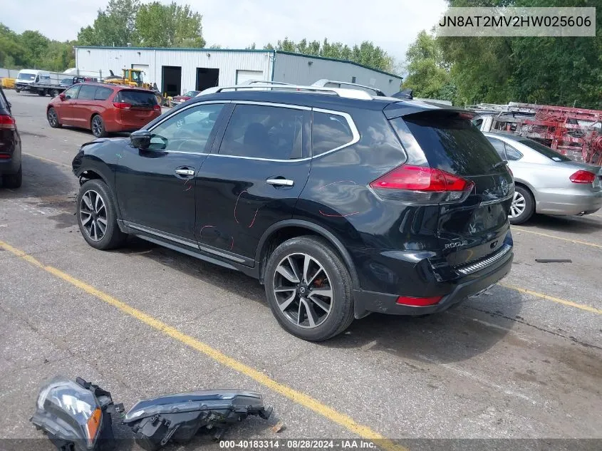 JN8AT2MV2HW025606 2017 Nissan Rogue Sl