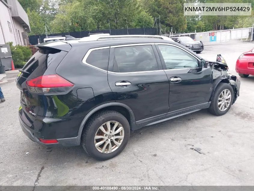 KNMAT2MV6HP524429 2017 Nissan Rogue Sv