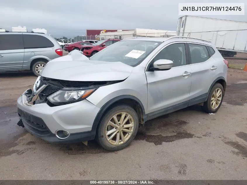 2017 Nissan Rogue Sport Sv VIN: JN1BJ1CR7HW124476 Lot: 40195738