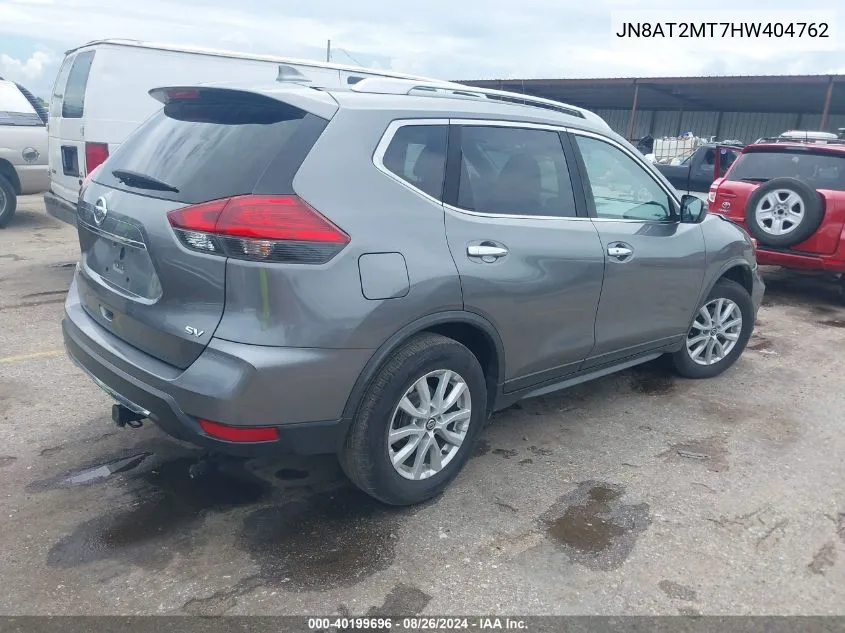 JN8AT2MT7HW404762 2017 Nissan Rogue Sv