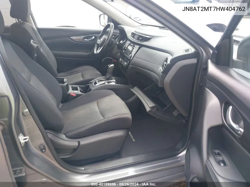 JN8AT2MT7HW404762 2017 Nissan Rogue Sv