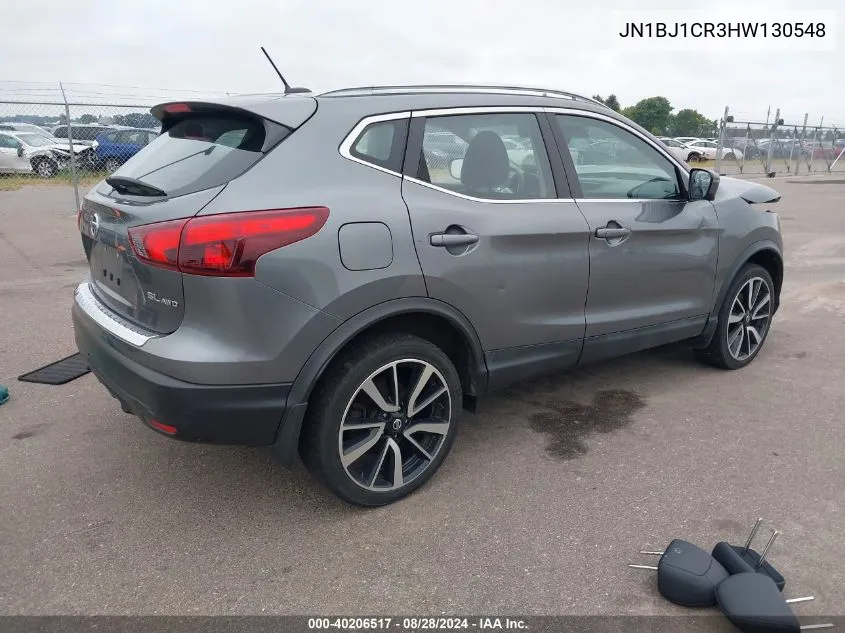 JN1BJ1CR3HW130548 2017 Nissan Rogue Sport Sl