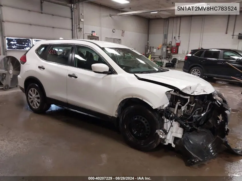 5N1AT2MV8HC783524 2017 Nissan Rogue S