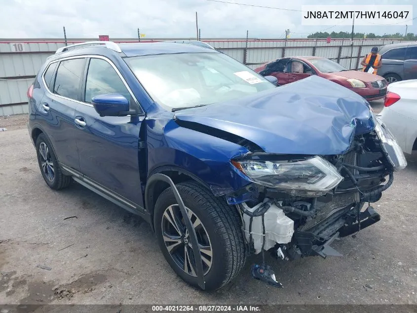 JN8AT2MT7HW146047 2017 Nissan Rogue Sl