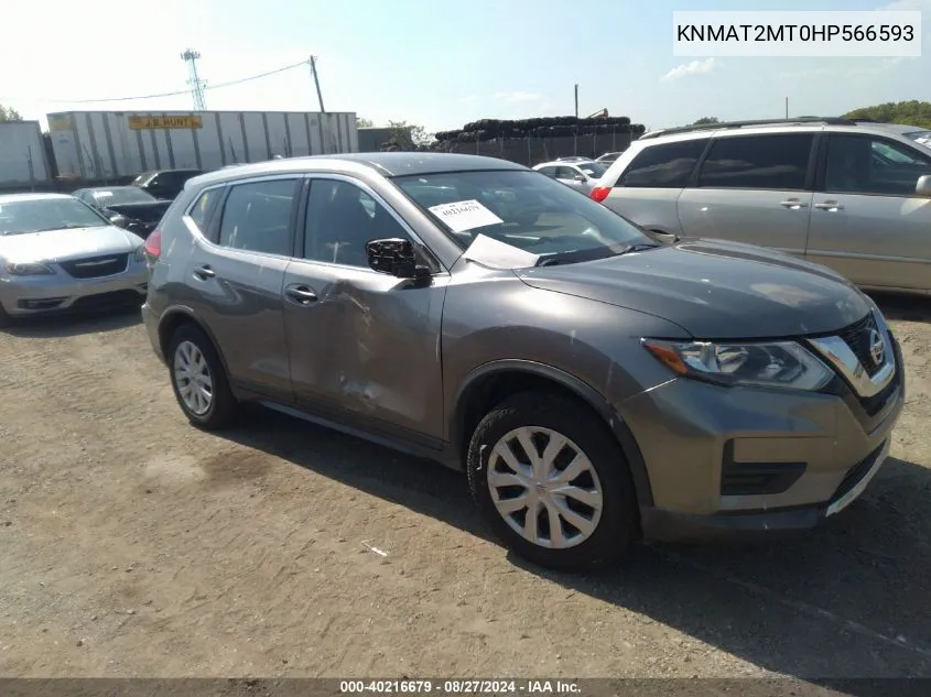 KNMAT2MT0HP566593 2017 Nissan Rogue S