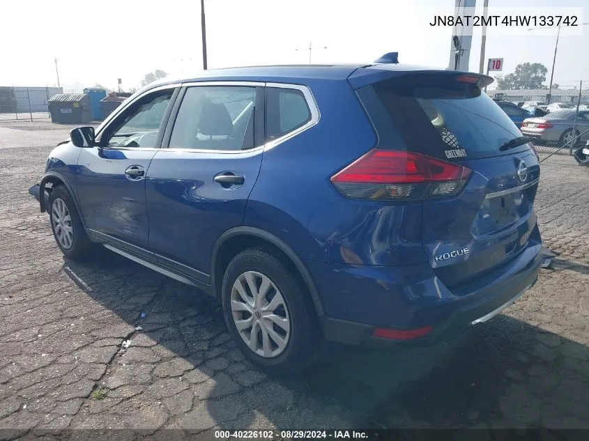 JN8AT2MT4HW133742 2017 Nissan Rogue S