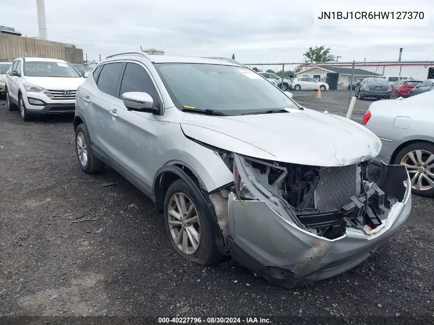 2017 Nissan Rogue Sport Sv VIN: JN1BJ1CR6HW127370 Lot: 40227796