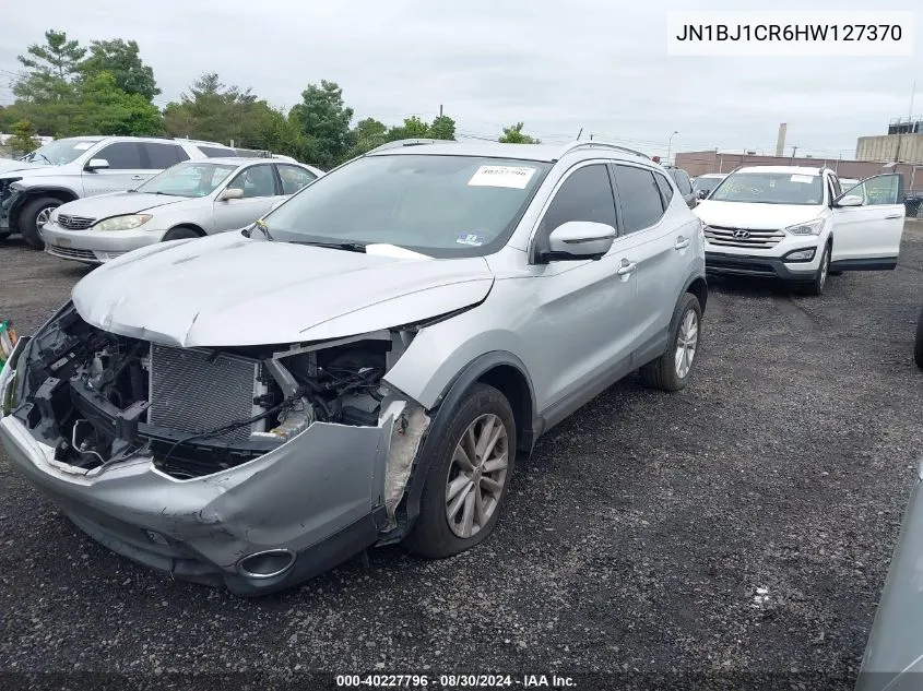 JN1BJ1CR6HW127370 2017 Nissan Rogue Sport Sv