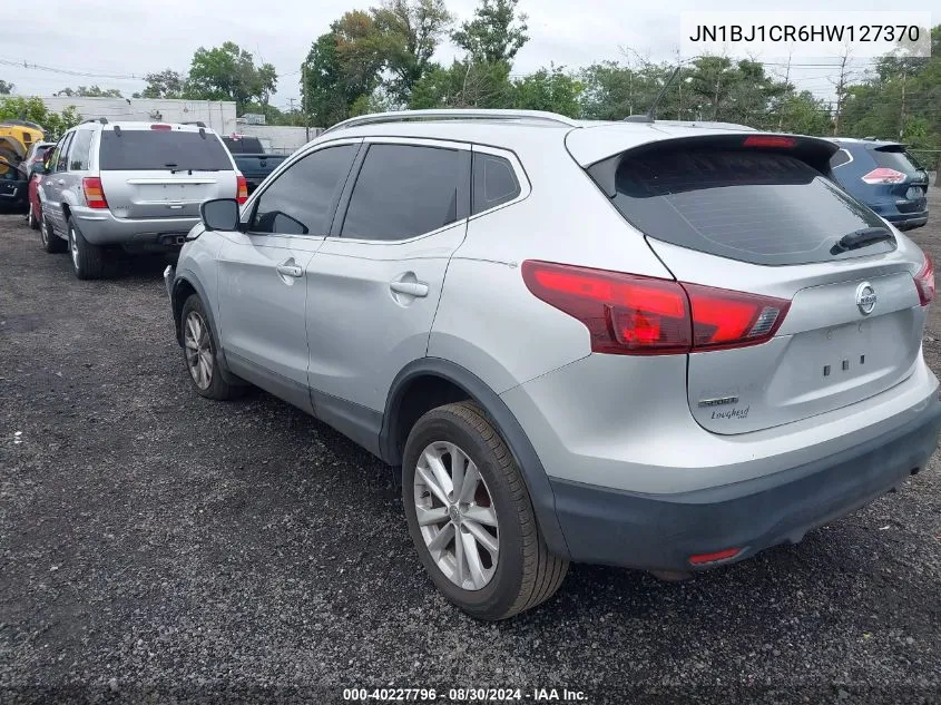 JN1BJ1CR6HW127370 2017 Nissan Rogue Sport Sv